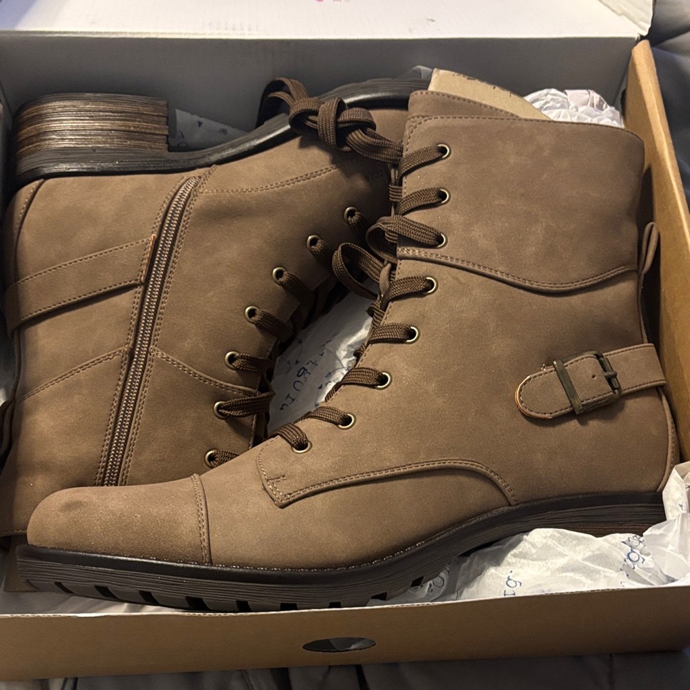 Indigo Medium Brown Boots